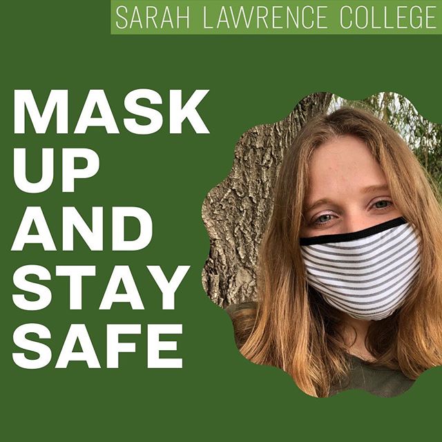 Face mask ✅ Social distancing ✅ Finish first half of the semester ✅ #sarahlawrencetogether