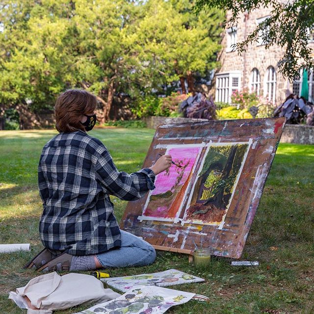 On campus or away, wishing everyone inspiration to connect and create #sarahlawrencetogether