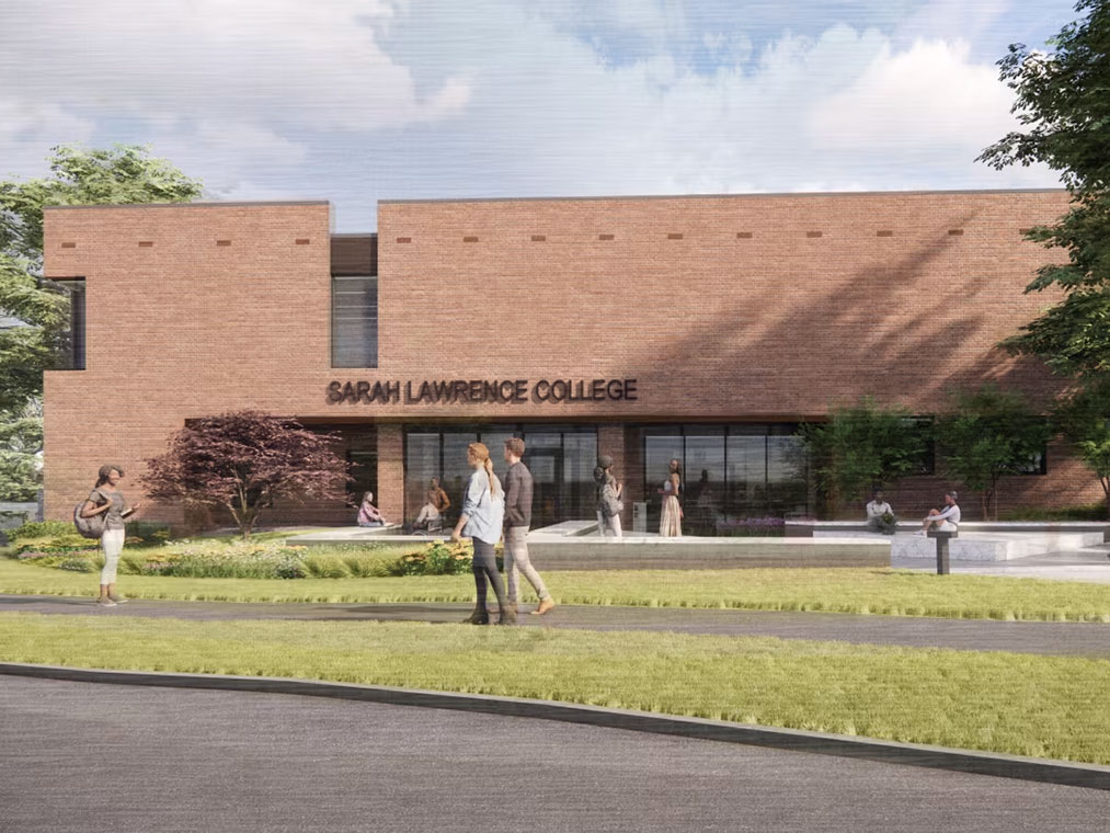 Rendering of the exterior of the center for experiential learning