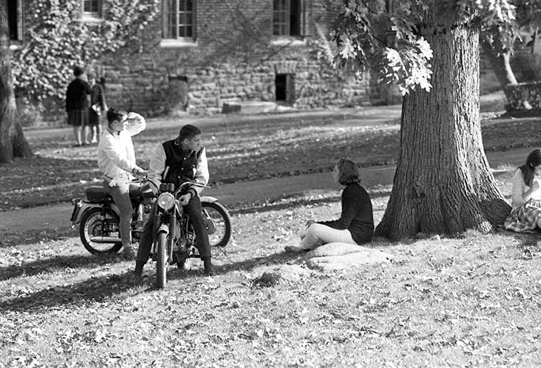 1968 students on campus