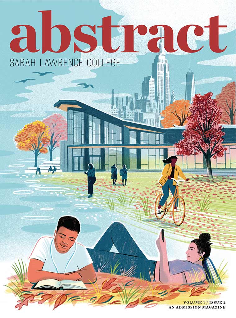 Abstract magazine volume 1 / issue 2 cover