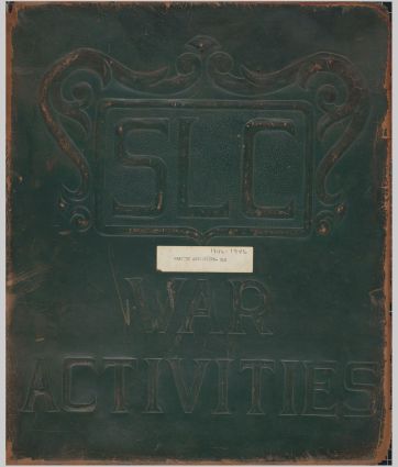 A small image of a page in the scrapbook