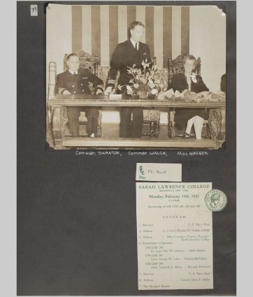 A small image of a page in the scrapbook