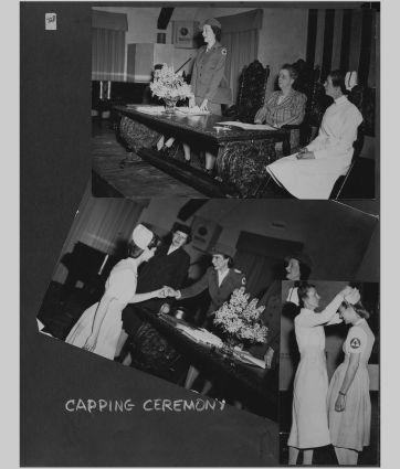 A small image of a page in the scrapbook