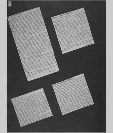 A small image of a page in the scrapbook