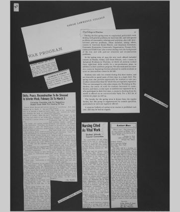 A small image of a page in the scrapbook