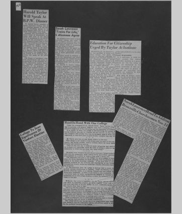 A small image of a page in the scrapbook