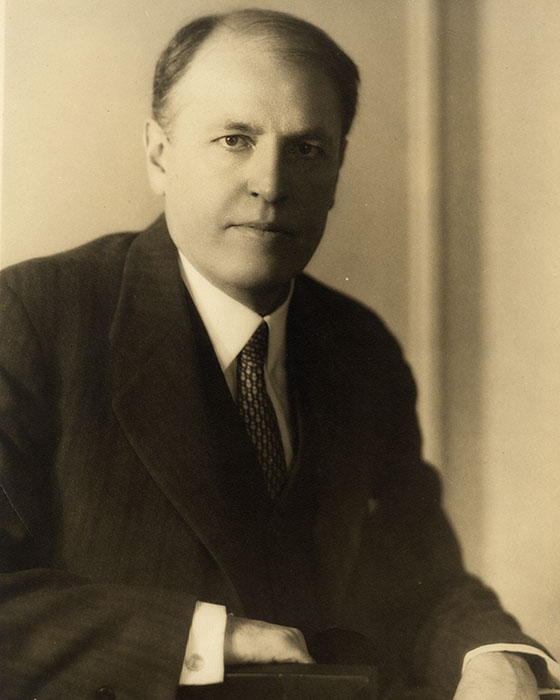  Henry Noble MacCracken, Chairman of the Board of Trustees, 1926-1936. Photographer Unknown.