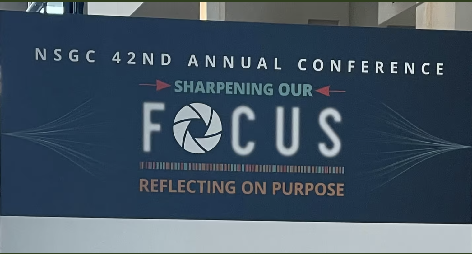 NSGC conference banner