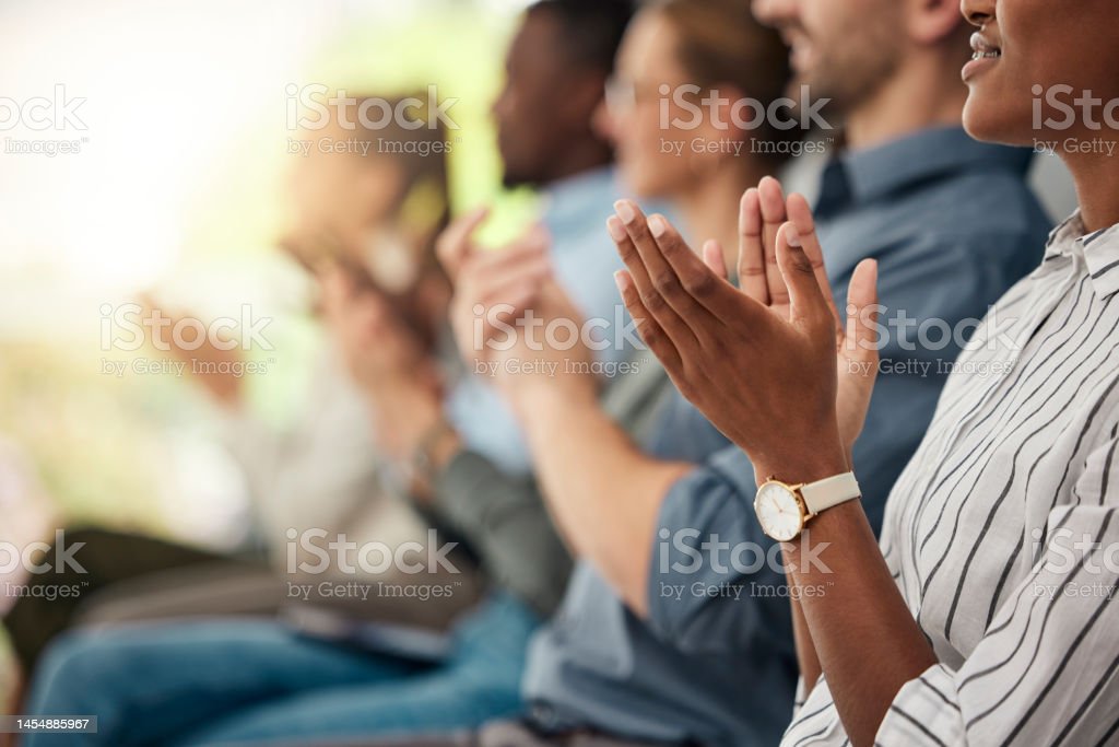 Hands clapping
