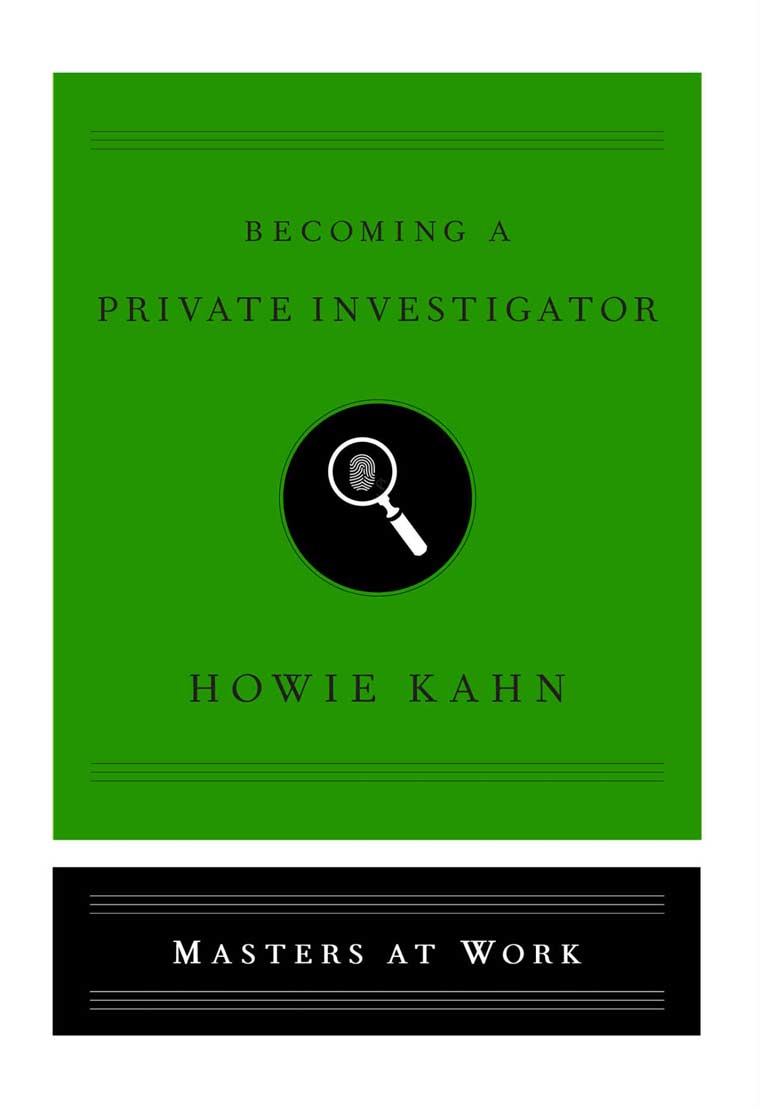 Becoming a Private Investigator book cover image