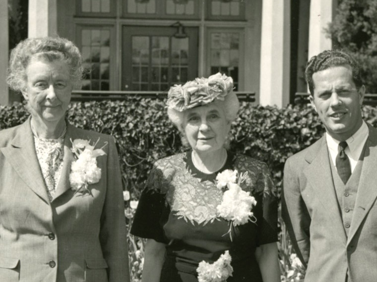 Sarah Lawrence College's first three presidents outside Westlands