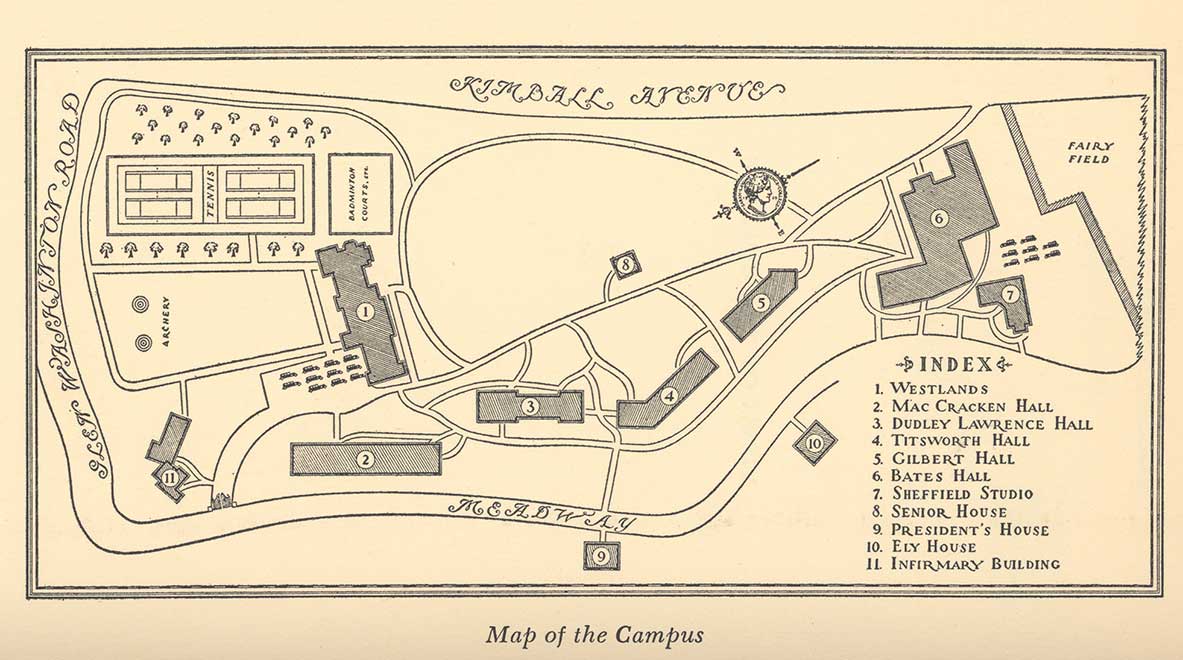 Sarah Lawrence Campus Map - Allyce Maitilde