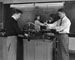 World War II Veterans as students in a science laboratory, 1940s. Photograph by Francis E. Falkenbury, Jr. ©Sarah Lawrence College Archives