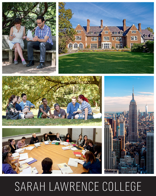 Learn more about Sarah Lawrence College Learn more about Sarah Lawrence College