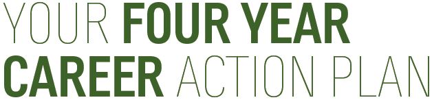 Your Four Year Career Action Plan