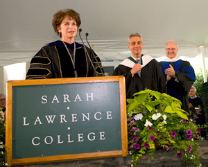 Karen Lawrence, Rahm Emanuel, John Hill