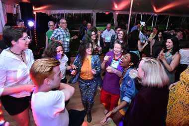 Reunion dance party