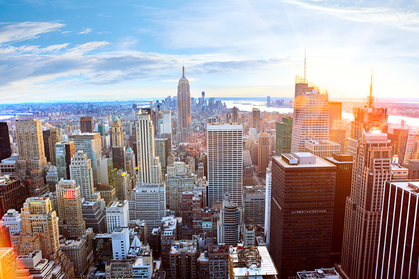 Photo of the New York City skyline