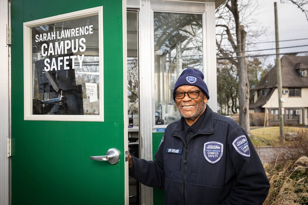Campus Safety Officer Al Brand is a welcoming face at Westlands Gate