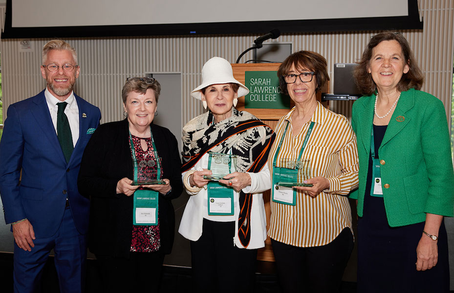 Citation award winners pose with President Judd