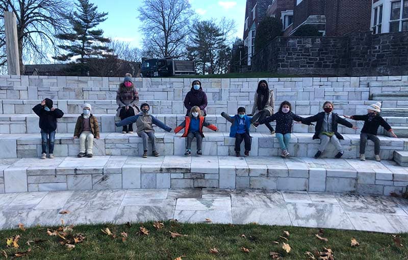 Early Childhood Center students on a field trip to the Remy Theatre