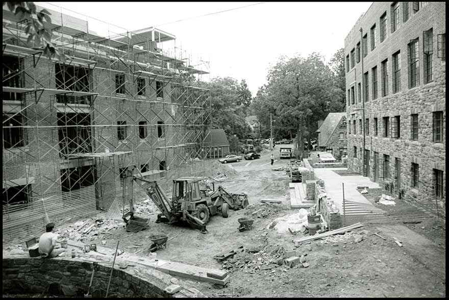 photo of science center under construction