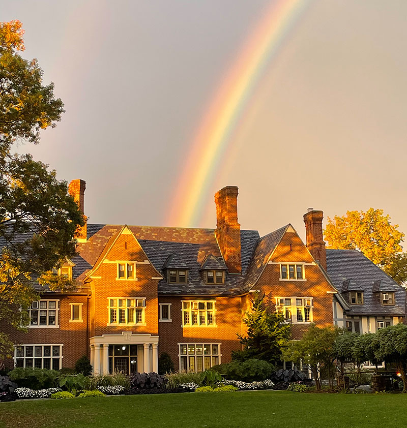 Rainbow over Westlands, October 2021