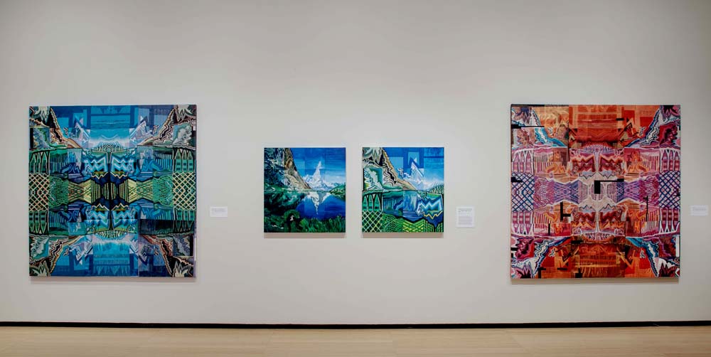 I and I (SW1); 2014-2017; Installation View; Asia Society Museum, NY