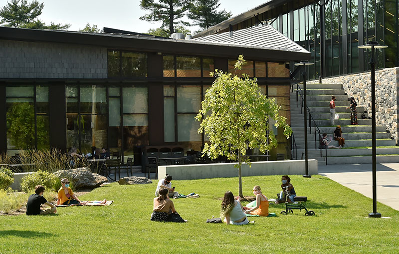 Barbara Walters Campus Center exterior