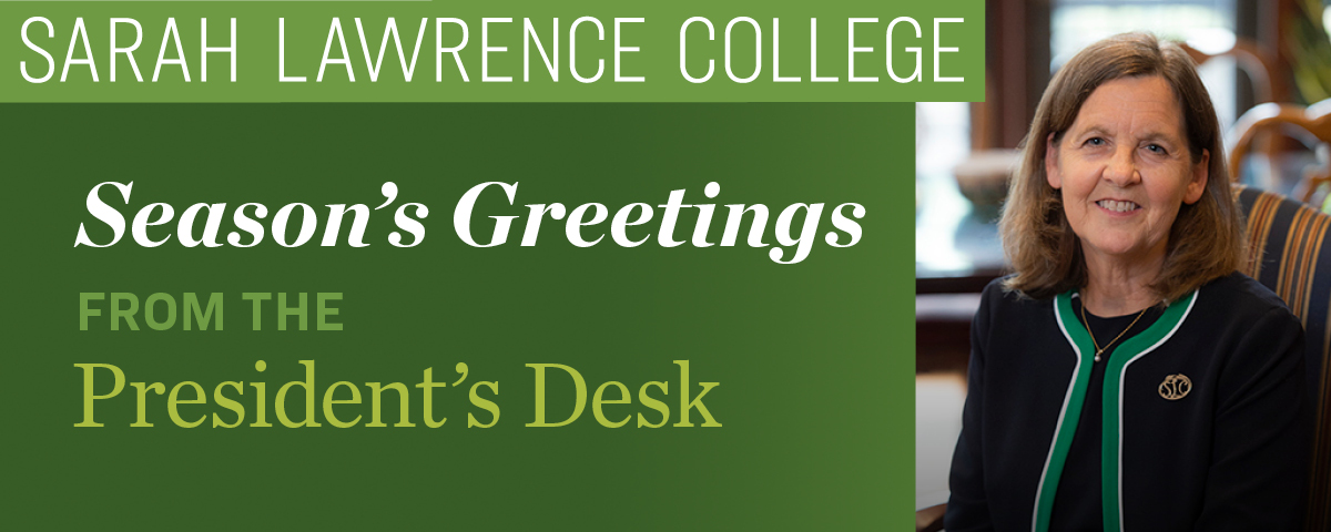 Season's Greetings from the President's Desk