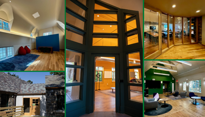 Collage of photos from the HUB
