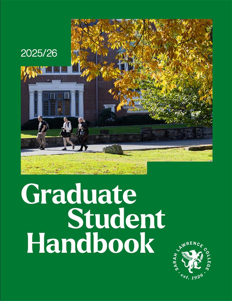 cover artwork for graduate handbook