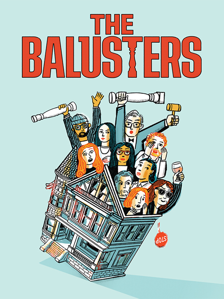 The Balusters poster art