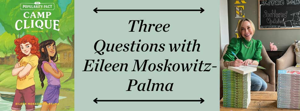 Page title graphic wih image of book and Eileen signing books